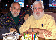 Tim Poe, Director of Telehealth, celebrating his father’s birthday: 80 years young!
